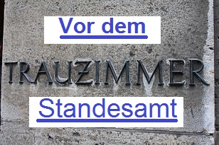 Schild Standesamt