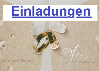 Einladungskarte Hochzeit