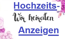 teaser Hochzeitsanzeigen