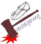 Versteigerungs-Hammer Brautschuhversteigerung