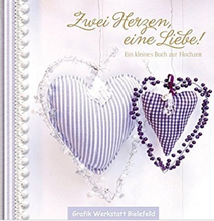 Hochzeits-Geschenkbuch: Zwei Herzen
